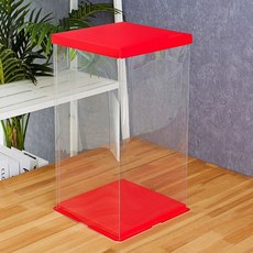 실험실 전자 저울 120g 분자 케이스 귀금속 커버 250x250x250mm 4mm, 1개, 레드