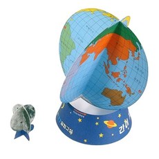 입체지구본재료 만들기재료 공작 학교준비물 입체공작세트