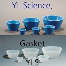 가스켓 Gaskets (고무실리콘 선택가능) 6가지사이즈 1세트 여과병 펀넬 결합용마개, 고무 가스켓