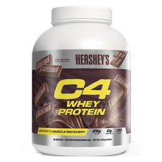 CELLUCOR C4 乳清蛋白 賀喜牛奶巧克力口味 粉末, 1個, 2.38kg