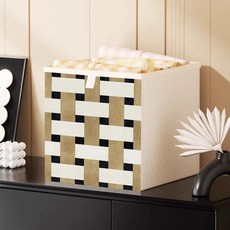 부직포 수납함 리빙박스 소품정리함 정리함 접이식 옷장수납 정리박스 30x30x30cm, 1개, H. SNX42 8