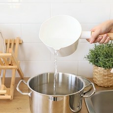 주방 소분 과일 물바가지 야채 홀 물조절 세척 1.3L, 본상품