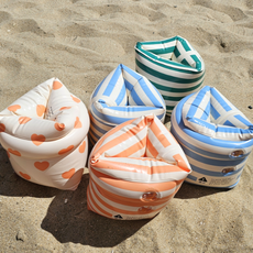 가져유마켓 튜브 팔튜브 암링 키즈암튜브 암튜브 KC인증 유아암튜브, 1개, 그린 스트라이프