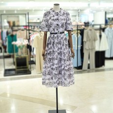 미니멈 플리츠 패턴 원피스 MZBGWO4910M