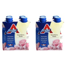 ATKINS 優勢草莓奶昔, 325ml, 8瓶