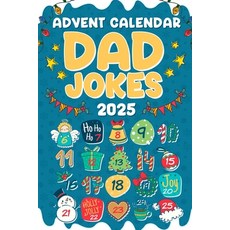 (英文圖書)Dad Jokes Advent Calendar: 24 Days of Festive Fun for Adults Family-Friendly Hu... 平裝版, Independently Published, 英文