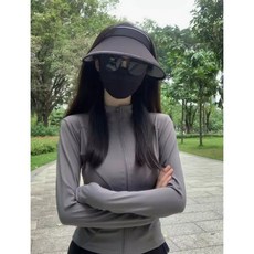 YioYcc 여성용 긴팔 여름 햇빛 차단 코트, 그레이