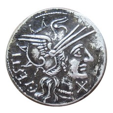 기념 주화 고대 로마 실버 도금 장식 복제 24, [01] 옵션1