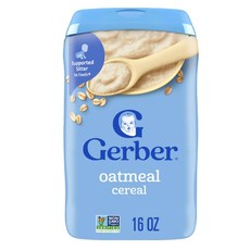 거버 싱글 그레인 시리얼 분말이유식 454g, 오트밀(Oatmeal), 1개