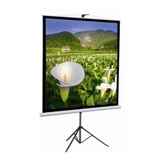晶美 TE系列 TE70x70 87吋 1:1三腳支架布幕 適用於會議簡報及展覽會 公司貨享保固