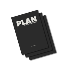 STUDIEE 욕해주는 스터디 플래너 3권 | 중간기말 벼락치기 1달 | 공부 안하는 너를 위한 플래너, 3개, 검정색 표지