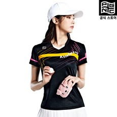 패기앤코 코트어드밴티지 여성 스포츠 기능성 데일리 반팔 라운드티셔츠 배드민턴 탁구 볼링 홈트 헬스 러닝 2031