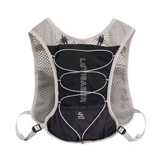 LUXISABER 越野運動馬甲揹包 5L, 黑色, 1套