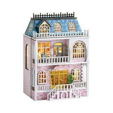 DIY 미니어처 하우스 만들기 키트, 1세트, 44. 로맨틱 캐슬