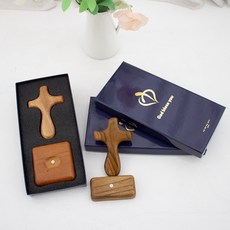 프레이 기도 손 십자가 교회선물 성당선물 기독교선물 천주교선물, 티크M, 1개