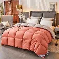 인조 털 이불 성급 호텔 부드럽고 푹신한 싱글풀 사이즈 가을봄용 누빔, 7. 멀티