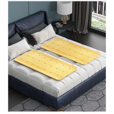 나무패드 대나무보드 딱딱한 매트리스 매트 깔판 허리보호, 120x60cm