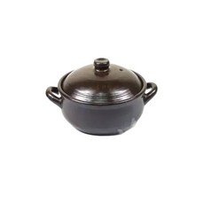 WL 내구성 좋은 황토 뚝배기 20x16x12cm 찌게뚝배기 WFLR2RP