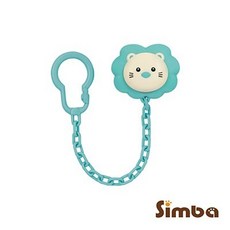 小獅王辛巴安撫奶嘴鍊，多款顏色可選，盈盈藥局藥師團隊經營，安全材質，有效安撫寶寶情緒, 香草藍色, 1條