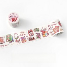 mr Paper 膠帶，日常風格裝飾，適用手機、卡片、日曆, S27279-2, 1個