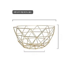 과일 시트러스 과일그릇 독일 출발 원형 스테인리스 접시, 1개, 대형 텐셀 골드