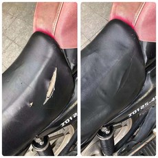 皮革修補貼片，沙發/汽車內飾/電動車座適用，修補破損洞口, 透明10cm*18cm兩片裝 霧面