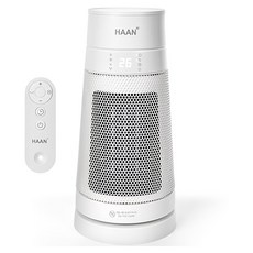 韓國 HAAN 家用遙控型PTC電暖器 暖風機, 白色, HAAN-P19000