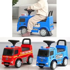 성장판자극 균형발달 넘어짐방지 경찰붕붕카 가성비 평가인증교구 추천 교육완구, 소방, 1개