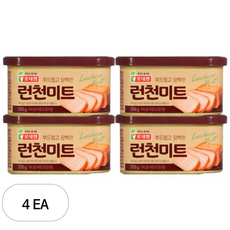 롯데웰푸드 런천미트, 200g, 4개