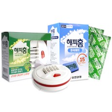 해피홈 파워매트 훈증기 코드형 x 1개 + 해피홈 파워매트 60매, 2세트, 60g