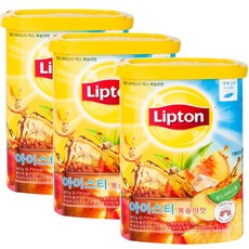 립톤 아이스티 믹스 복숭아맛 푸드서비스용, 907g, 1개입, 3개