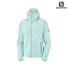 Salomon 2021 SNOWSSHELTER FZ 連帽衫女式連帽衫 MIDDLER ICY MORN