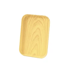 신제품 직사각형 팔레트 플라스틱 북유럽 스타일 트레이 음식 빵 팬, 01 Light Color 20X15cm