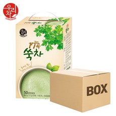송원 17곡 쑥차 50T x8 (1박스), 17g, 50개입, 8개