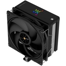 小白的生活工場*Thermalright Assassin X 120 R Digital 數位板CPU散熱(黑/白), 黑色