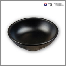 [돌산멜라민] 퓨전토기 장독찬기 - 반찬그릇 멜라민찬기 (업소용그릇 멜라민그릇 예쁜그릇 식당접시 멜라민볼 멜라민찬기), 1개, 검정(DS-6726)5.5인치