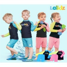 레이키즈 영유아동 래쉬가드 상하의 세트