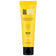 탐스킨 올데이썬 울트라 스포츠 선크림 SPF 100 (광고법상표기 SPF 50+) 50ml, 1개