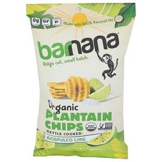 Barnana 플랜테인칩 아카풀코 라임 140g