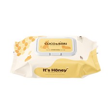 코코와보리 레이온 100% 강아지 고양이 캡형 물티슈 65gsm 엠보싱 도톰 펫티슈, 80개입, 1개