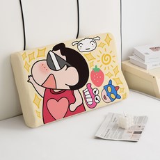 짱구는 못말려 실버폭스 사계절 베개커버, 30*50cm{단일 베개 커버}, G16Z