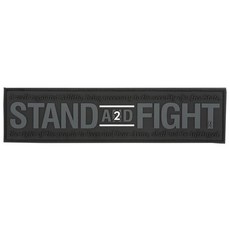 MAXPEDITION Stand and Fight 수정헌법 2차 패치(SWAT) 12.7cm x 3.2cm(5인치 1.25인치)