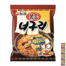 농심 폭풍 노 그릴라면 볶음면/137g 4개 팩 한, 1개, 1g