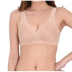 럭셔리한 꽃무늬 이중파워넷 보정 B컵 브라
