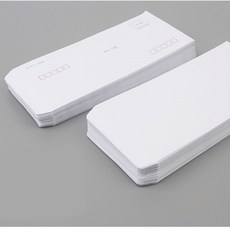 원픽 편지봉투 50P 현금흰봉투, 무지
