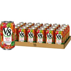 V8 100% Vegetable Juice Spicy Ho V8 100% Vegetable Juice Spicy Hot 11.5 Ounce (Packaging May Vary