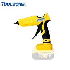 툴존 무선 충전 글루건 HG-100 핫멜트 디월트 마끼다 보쉬 밀워키 호환, 툴존 HG-100DE 디월트호환, 1개
