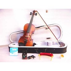 트렌드부스 유아용바이올린 악기 입문 어린이용 초등, 1개, 1/8 레드