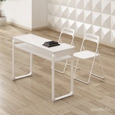 培訓桌條桌培訓桌椅組閤簡約現代桌子會議條桌敎育機構輔導班課桌 ZCZF, 雙層,1600*400*750