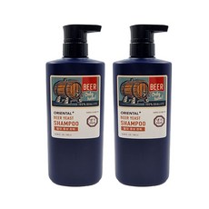 댕기머리 한방플러스 맥주효모 샴푸, 2개, 500ml